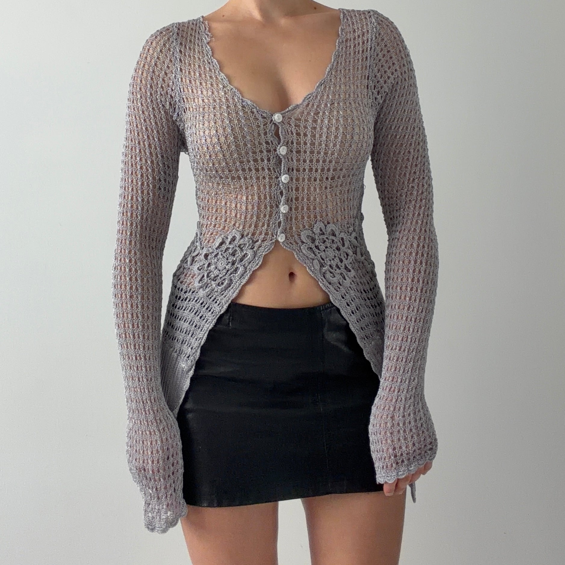 Et Compēignie Crochet Long Sleeve | M
