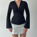 Bell Sleeve Top | S