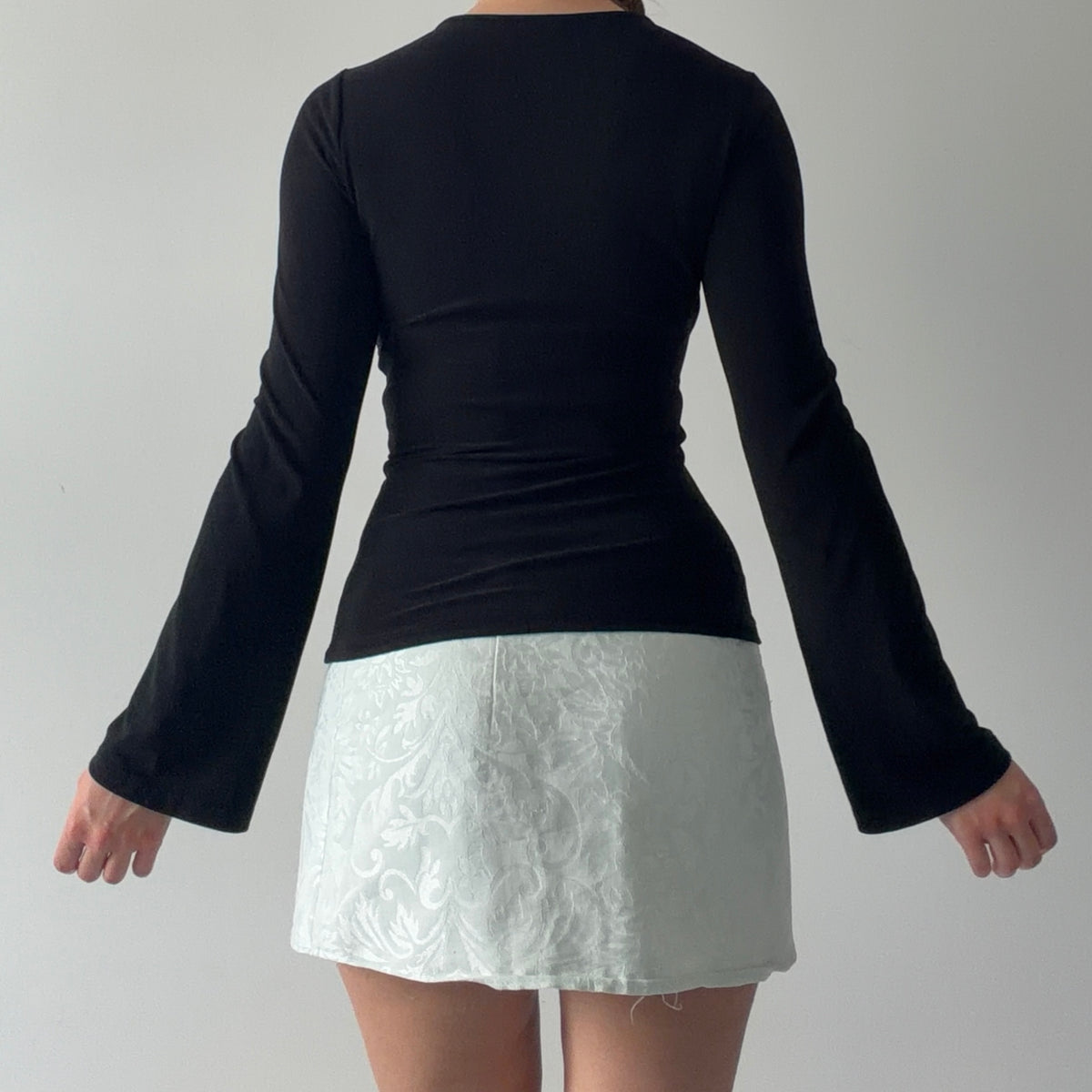 Bell Sleeve Top | S