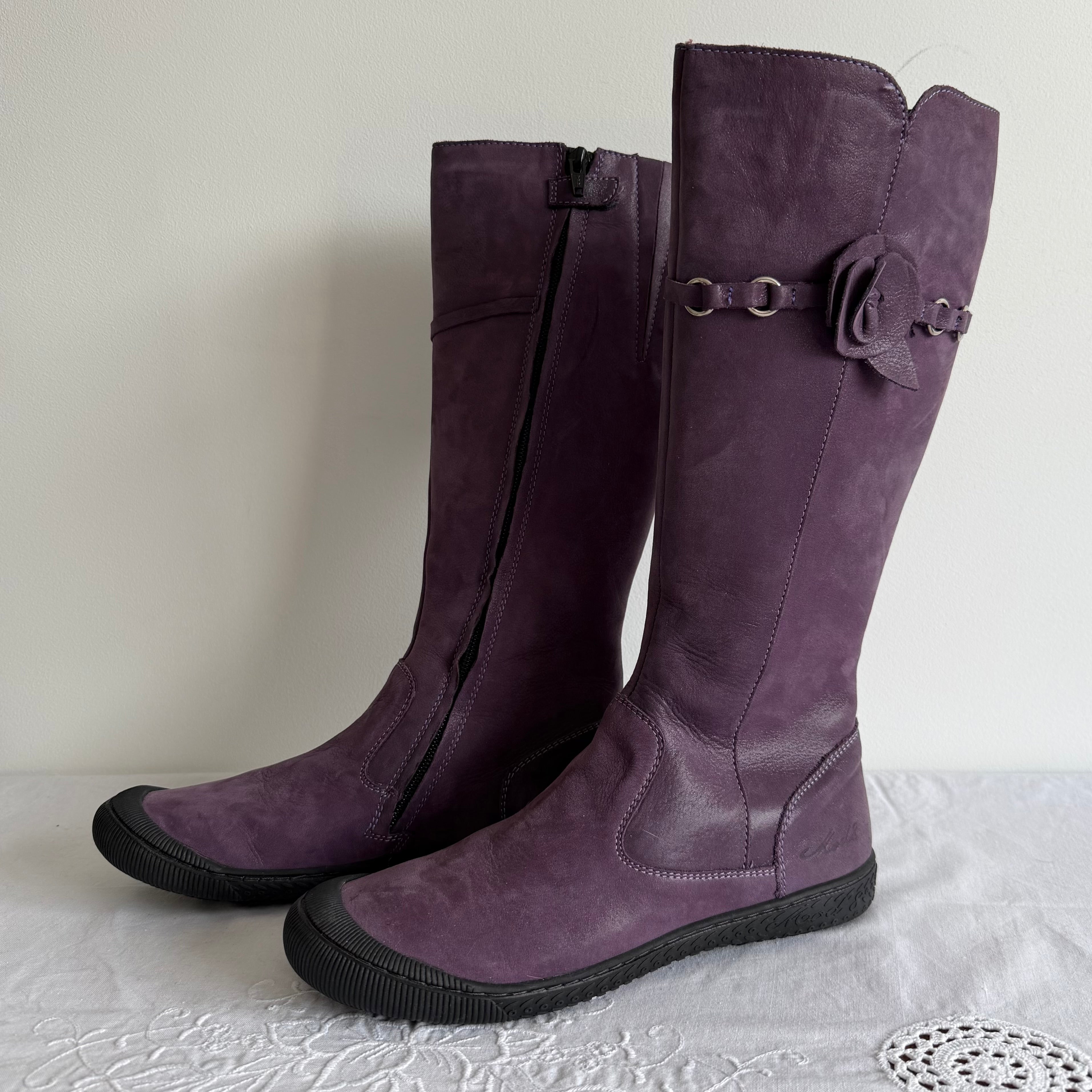 Mod's Purple Leather Boot | EU 36 / US 5 / UK 3