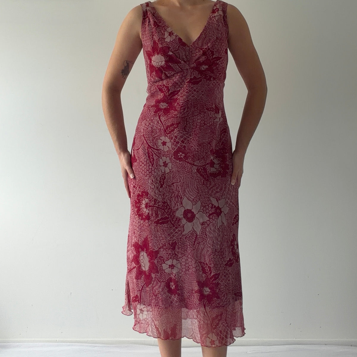 Jonathan Martin Midi Dress | L