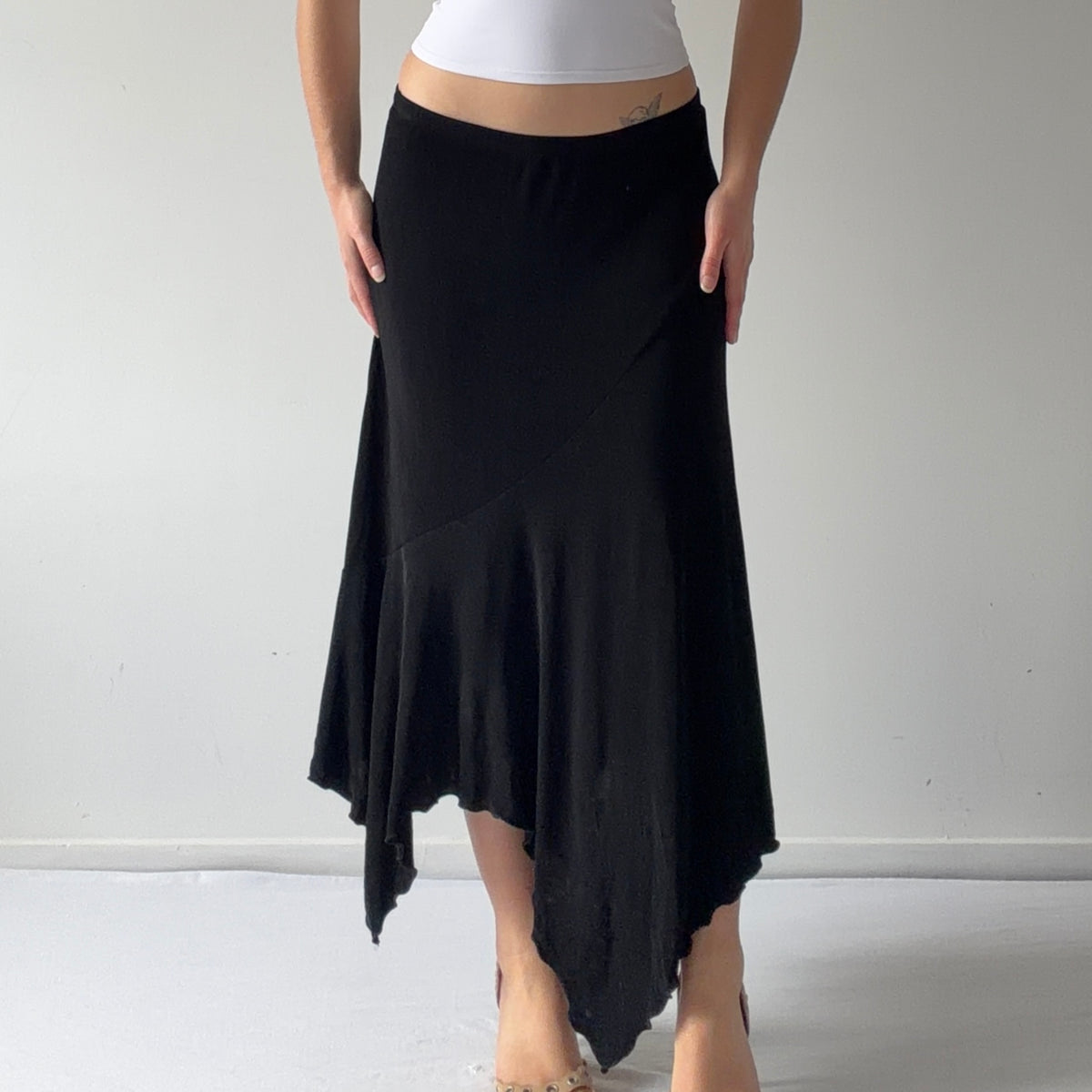 Chico's Asymmetric Skirt | S