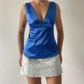 Le Chateau Satin Top | Made in Canada | 6-8