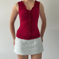 Express Ruched Cami Top | XS