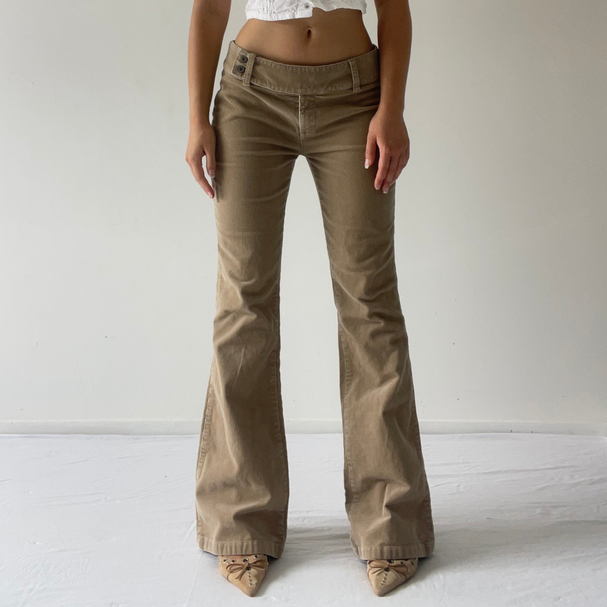 Corduroy Flare Pants | 8-10