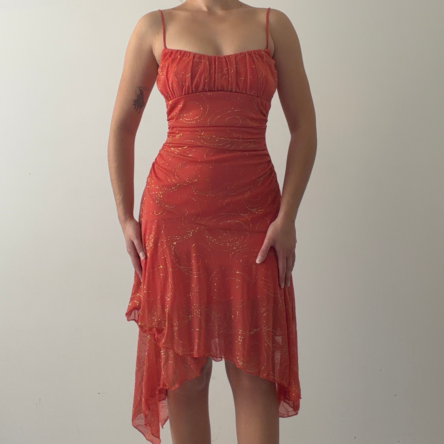 Trixxi Asymmetric Midi Dress | 6-8