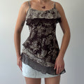 New York City Design Silk Paisley Cami | L-XL