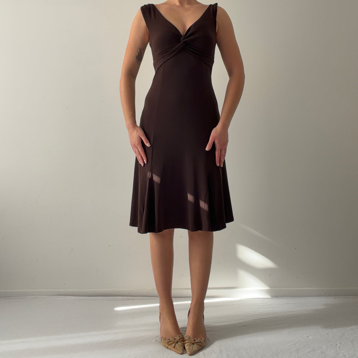 Le Chateau Midi Dress | S