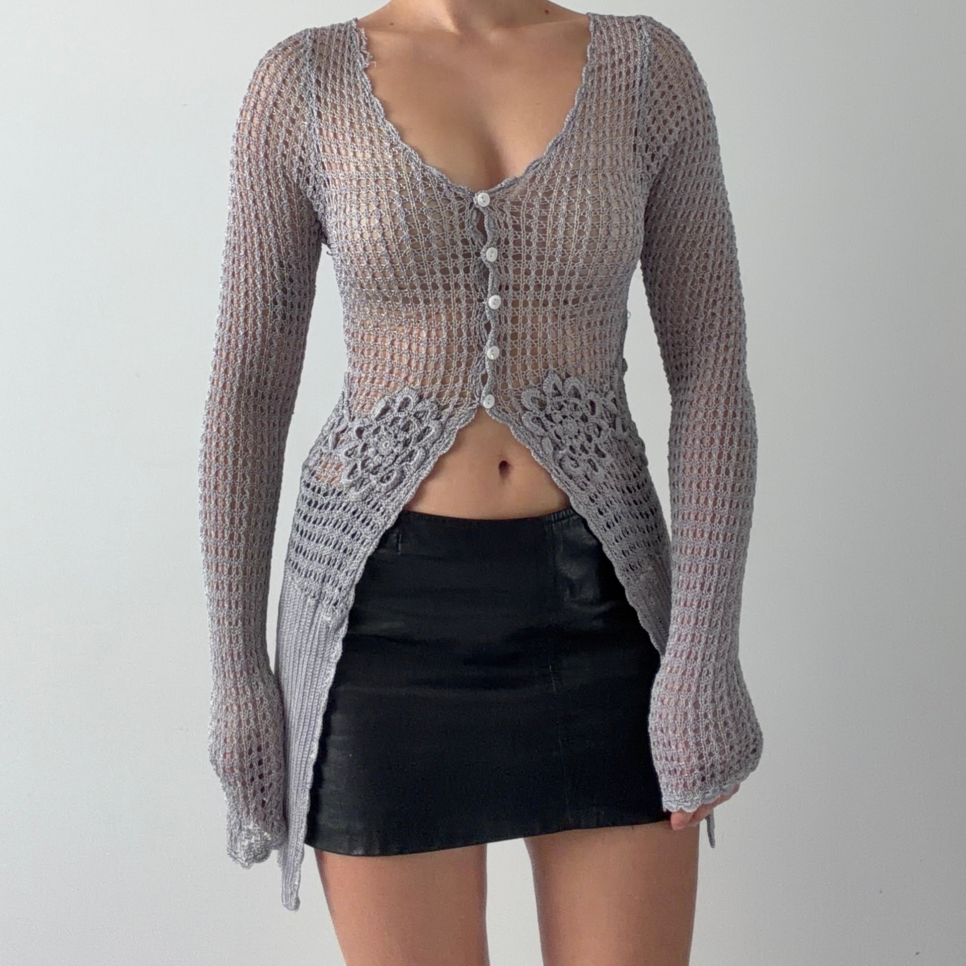 Et Compēignie Crochet Long Sleeve | M