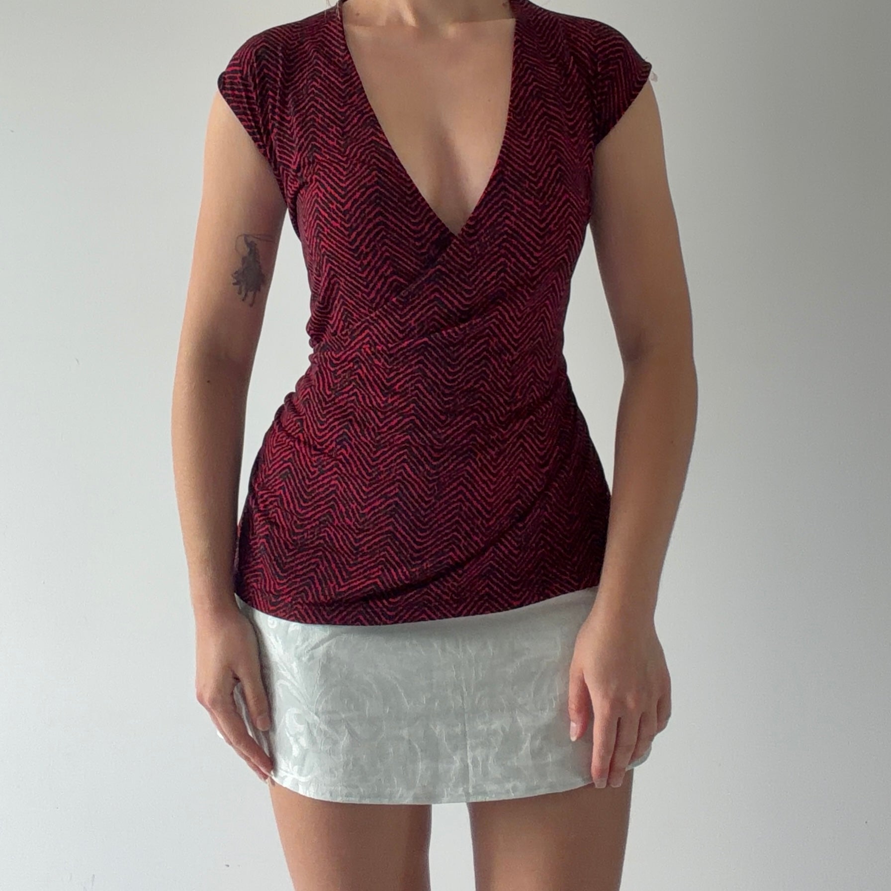 Liz Clairborne Wrap Top | XL