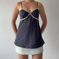 The Limited Silk Babydoll Cami | 8-10