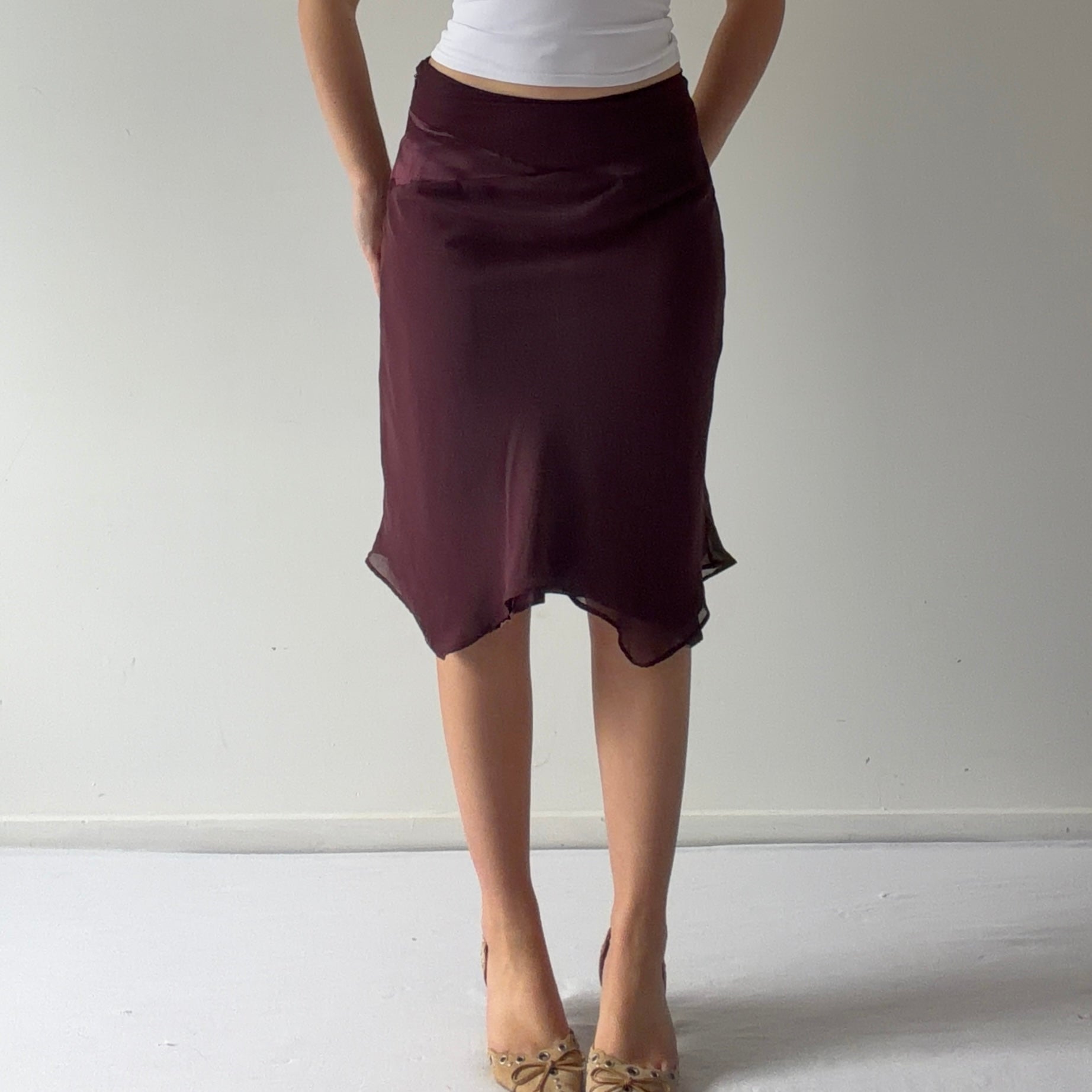 Kenneth Cole Midi Skirt | XS
