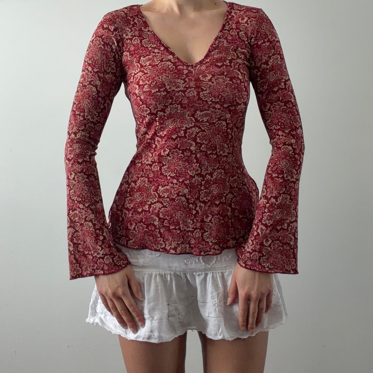 Self Esteem Bell Sleeve Top | XS