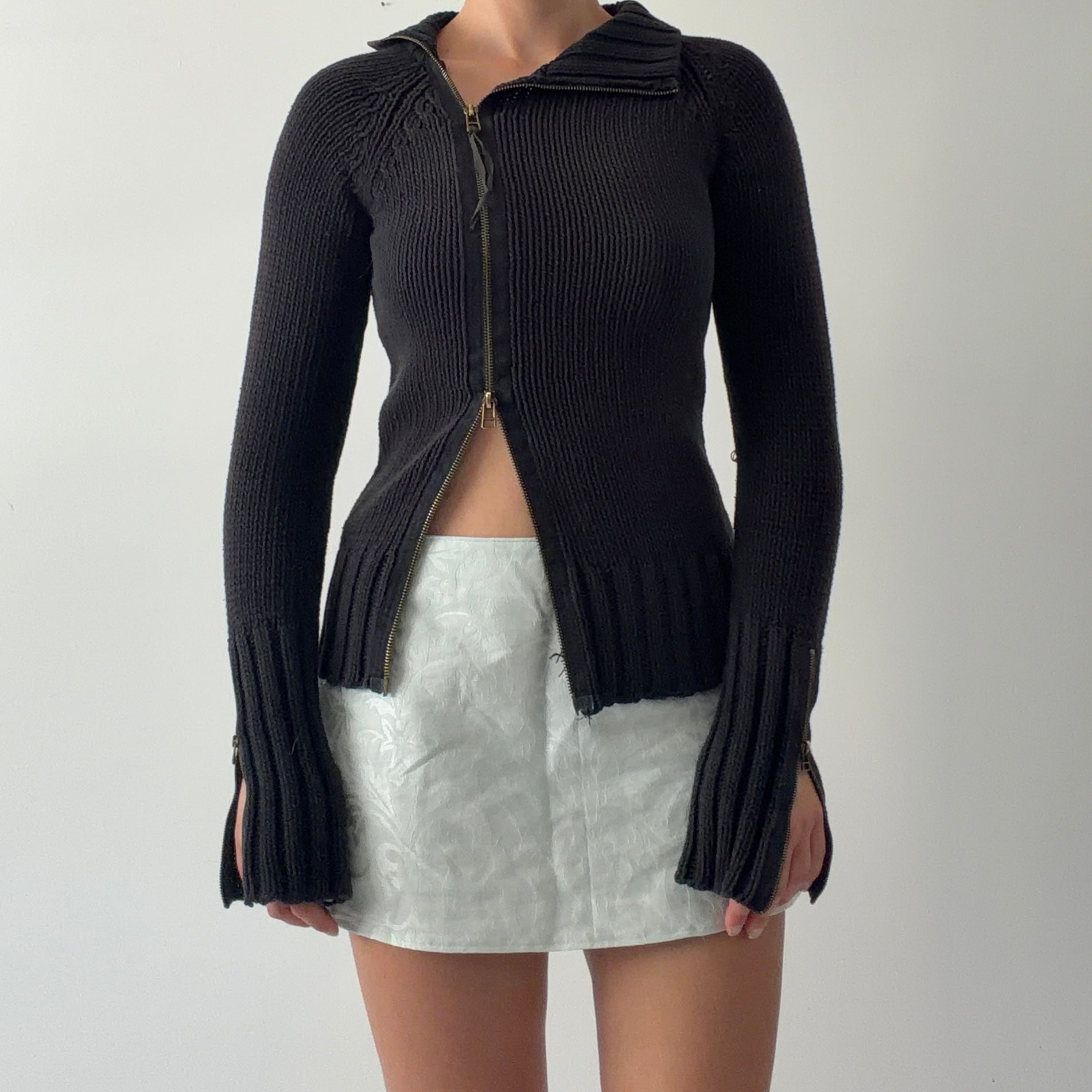 90s Max Asymmetric Double Zip | S