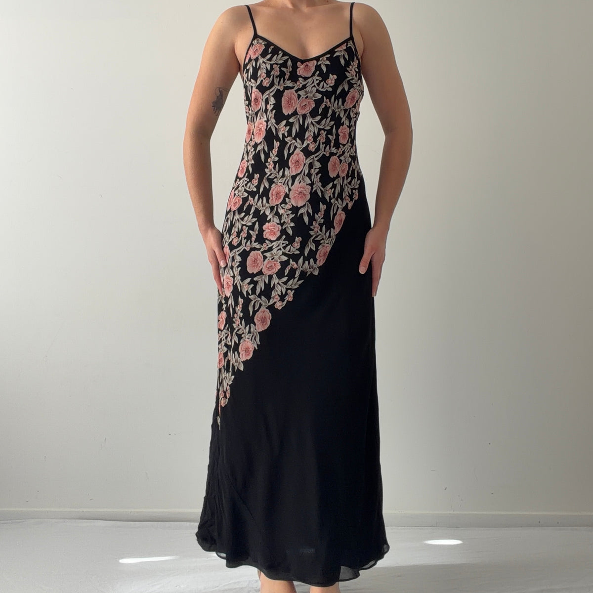 DB USA Floral Maxi Dress | M