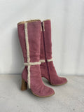 Pulp Shearling Boots | Size 8