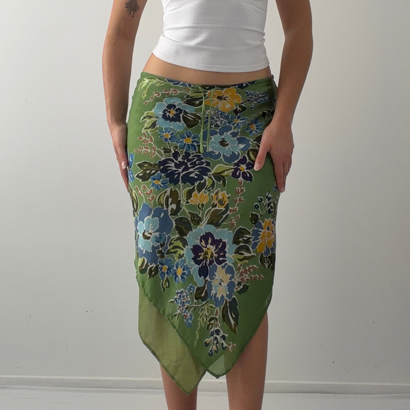 MNG Silk Handkerchief Skirt | 6-10