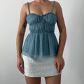 Max Studio Silk Babydoll Top | 6-8