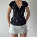 Jeanswest Embroidered Babydoll Top | M