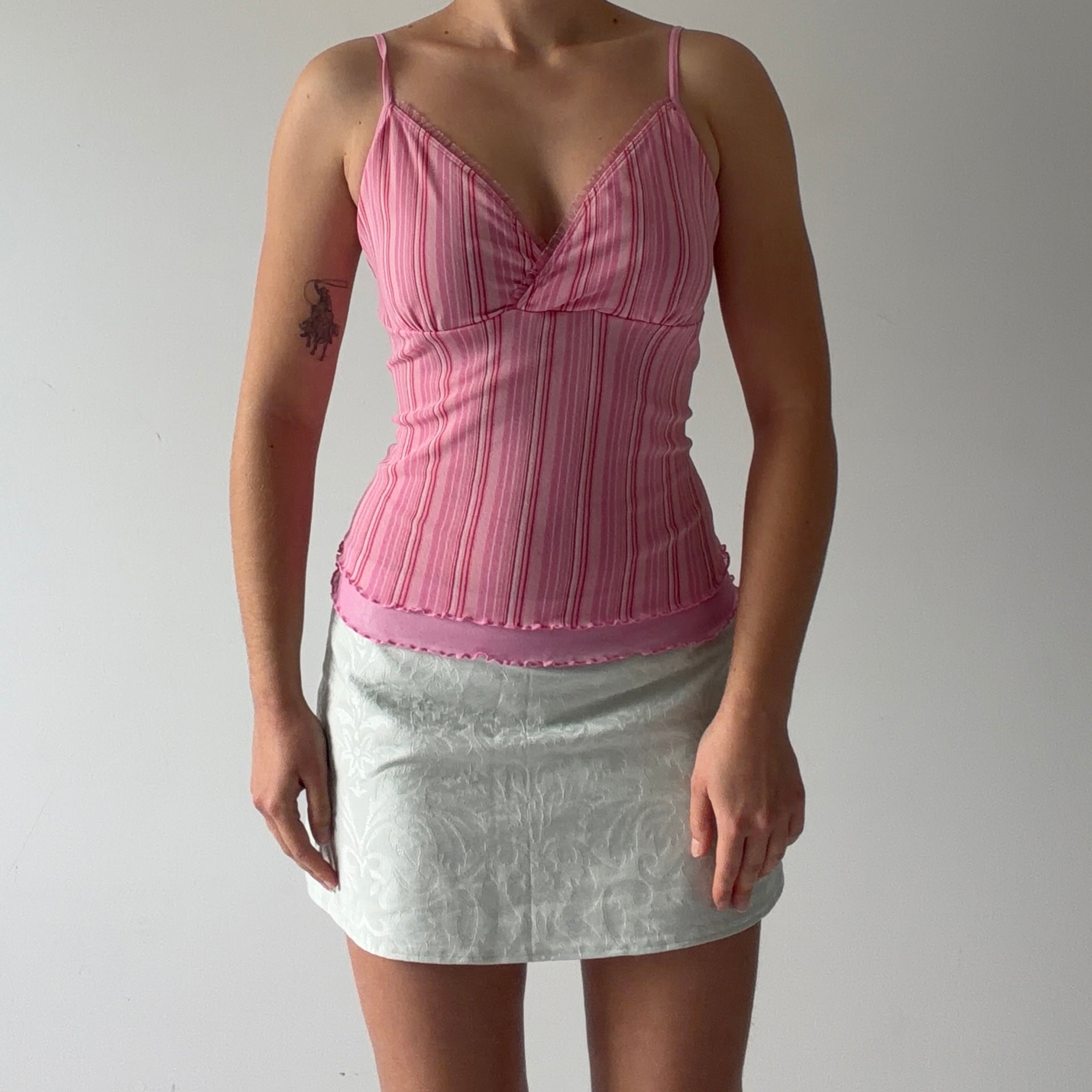 Charlotte Ruse Stripe Cami | 10-12