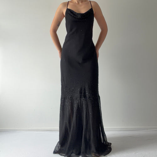 Chelsea Nites Beaded Dress | L