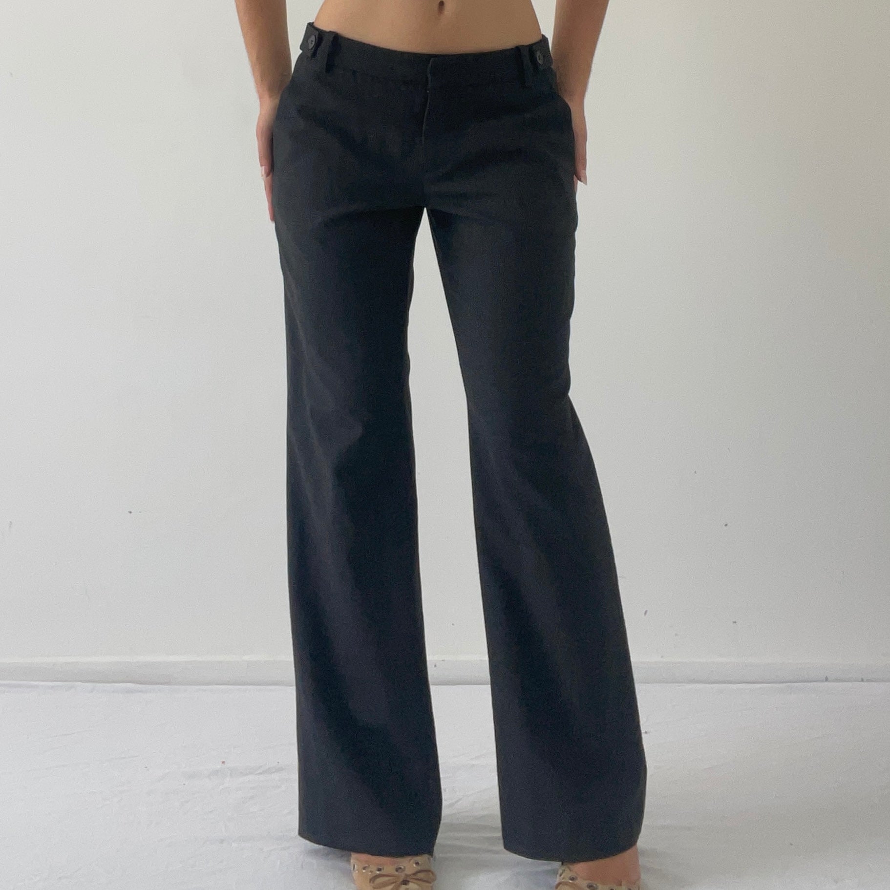 Country Road Wool Low Rise Pants | 6-8