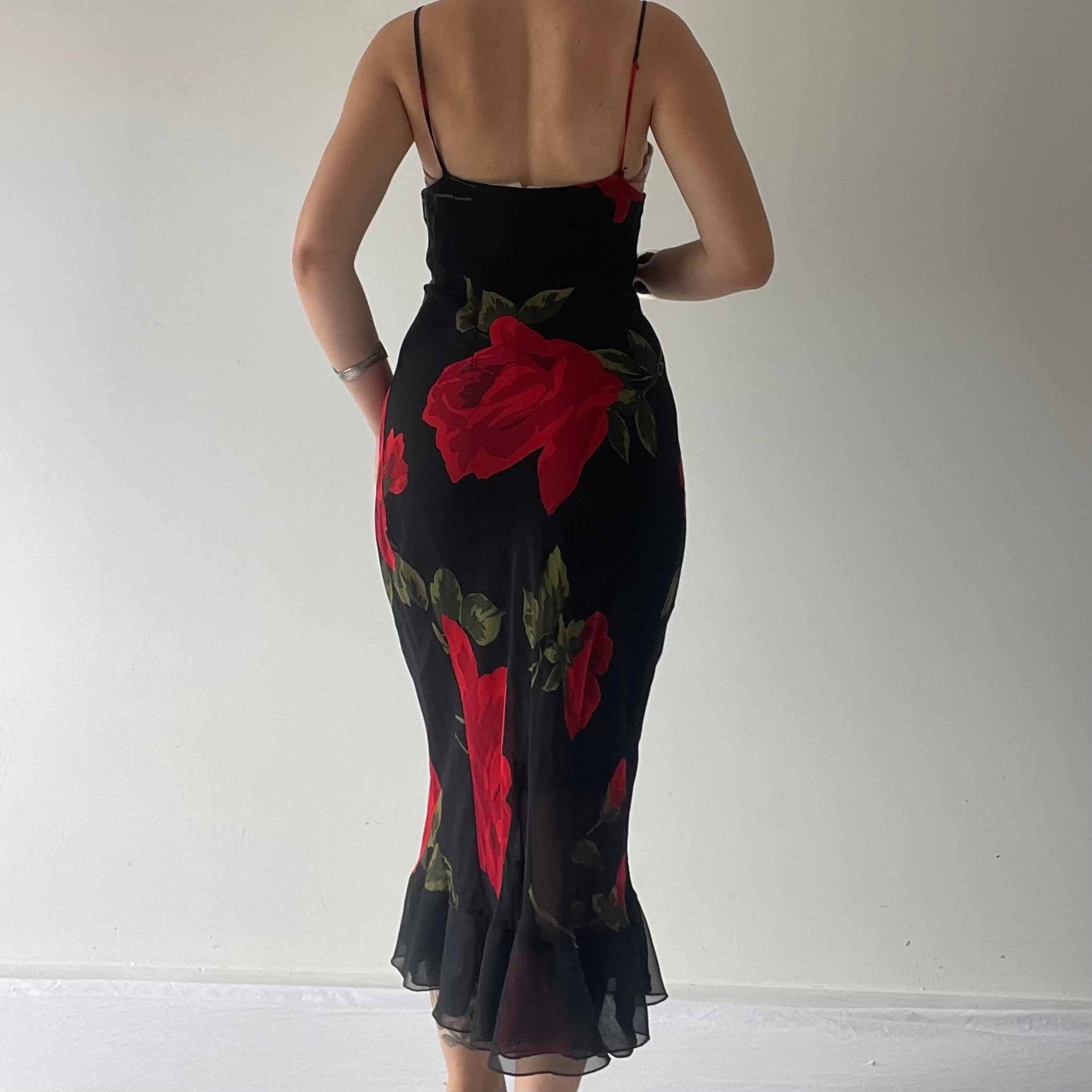 Machattie Rose Dress | Made in Italy | 6-8