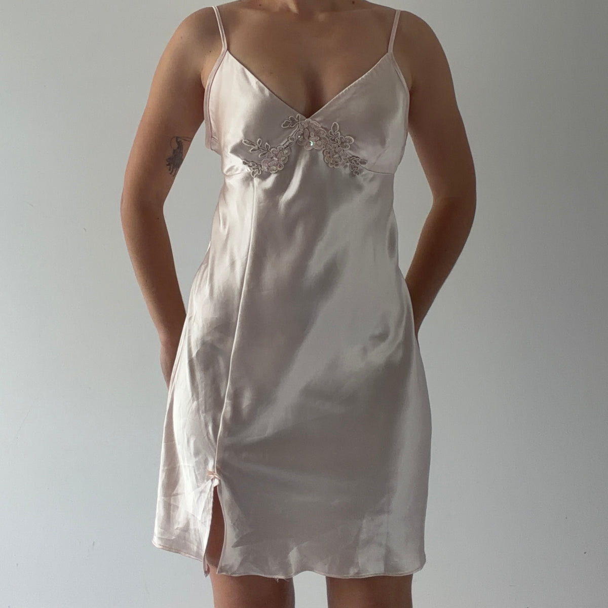 Secret Treasures Mini Satin Slip | L