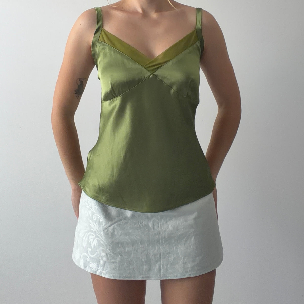 George Satin Cami Top | 8-10