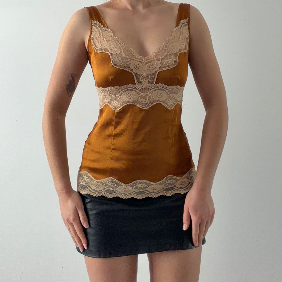 Moda International Silk Lace Cami | 6-8