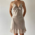 Silk Midi Slip Dress | 6-8