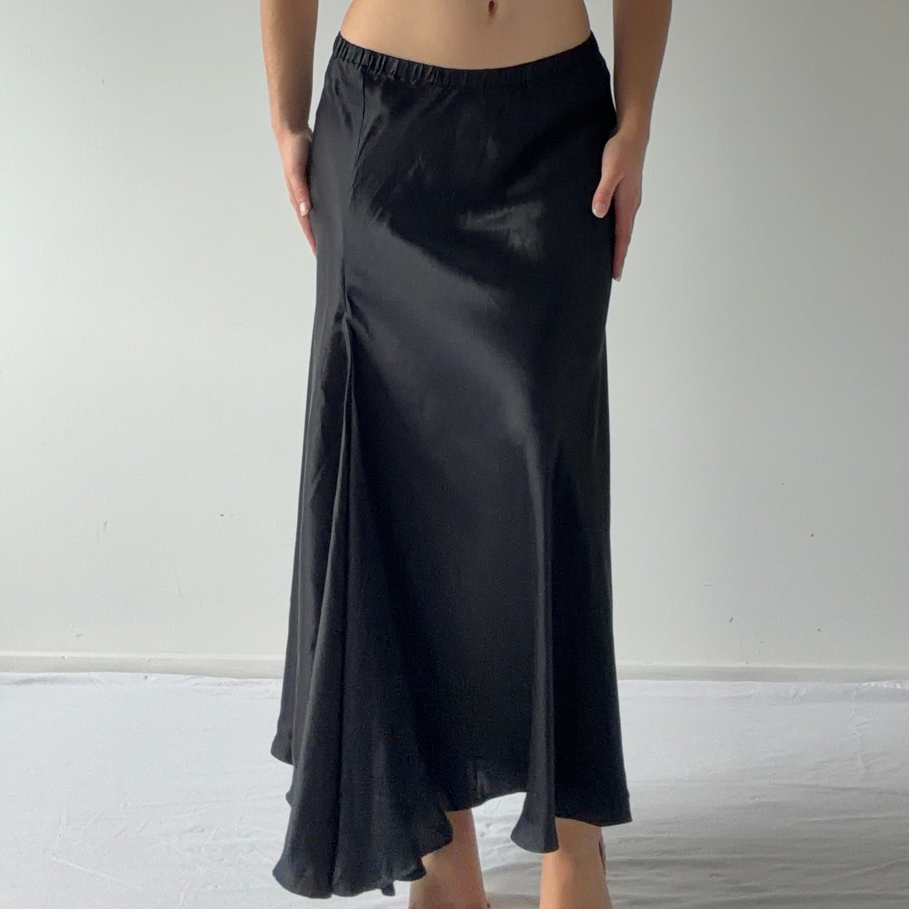 Arthur Silk Midi Skirt | 12-14