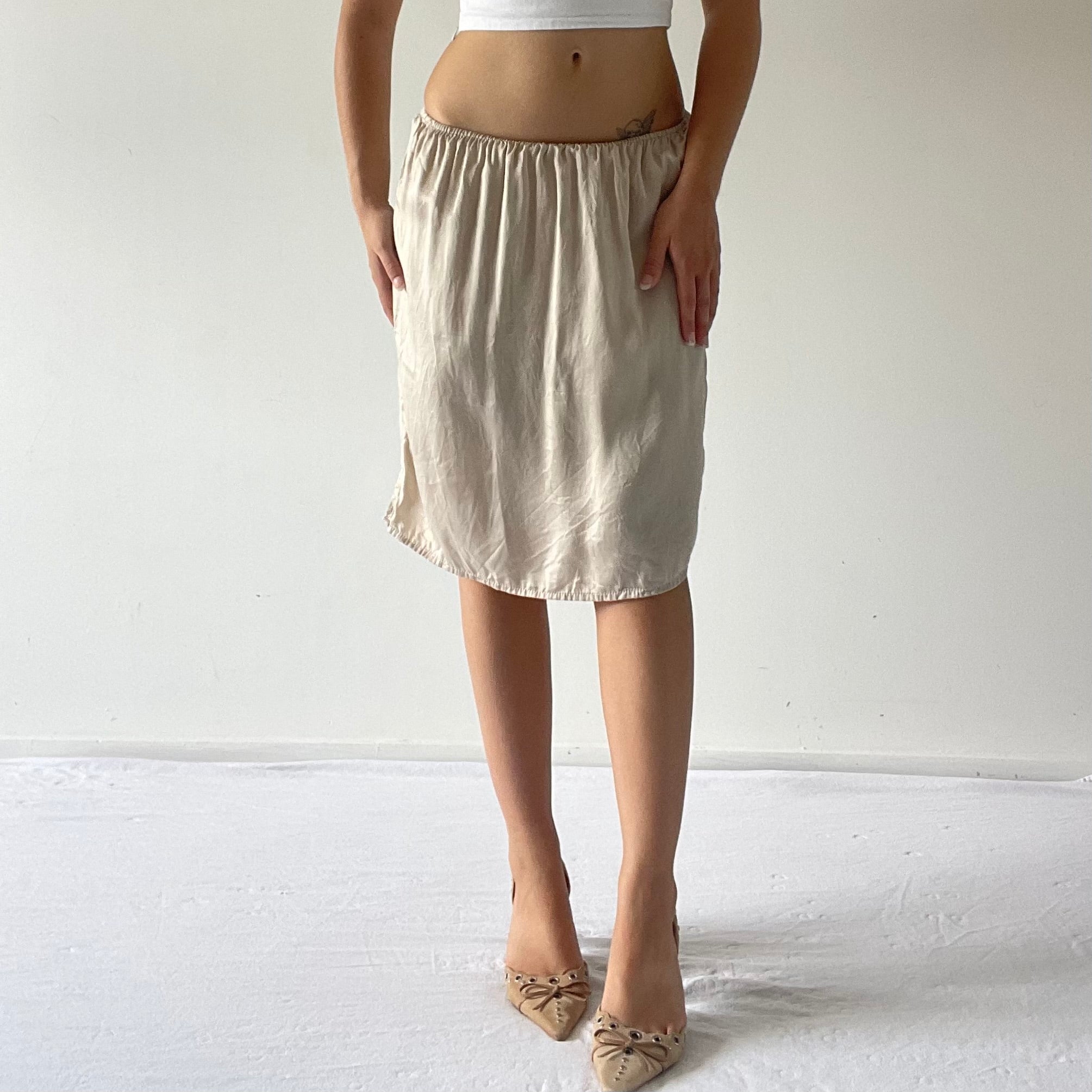 Silk Slip Skirt | 6-10