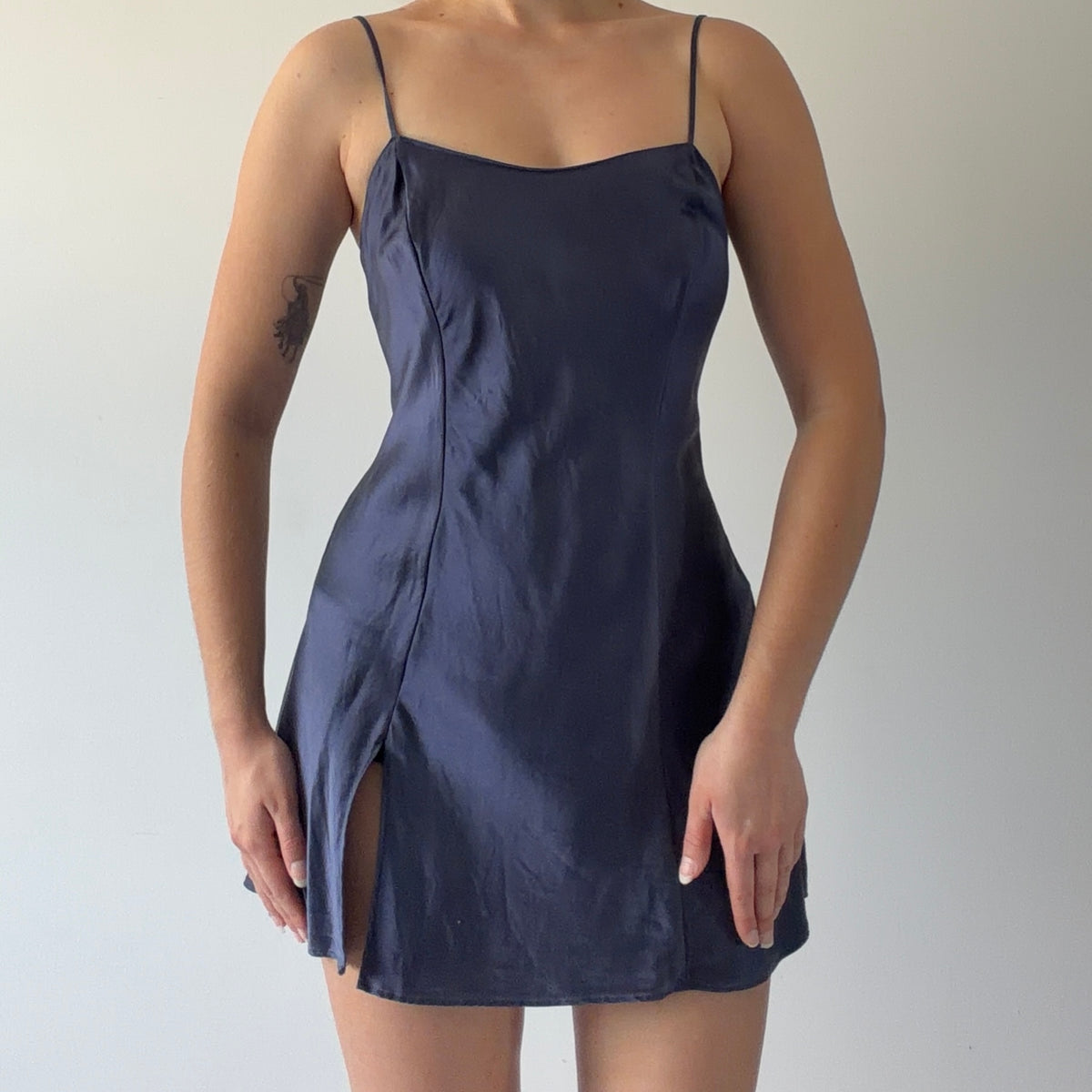 Victoria's Secret Silk Mini Slip Dress | S