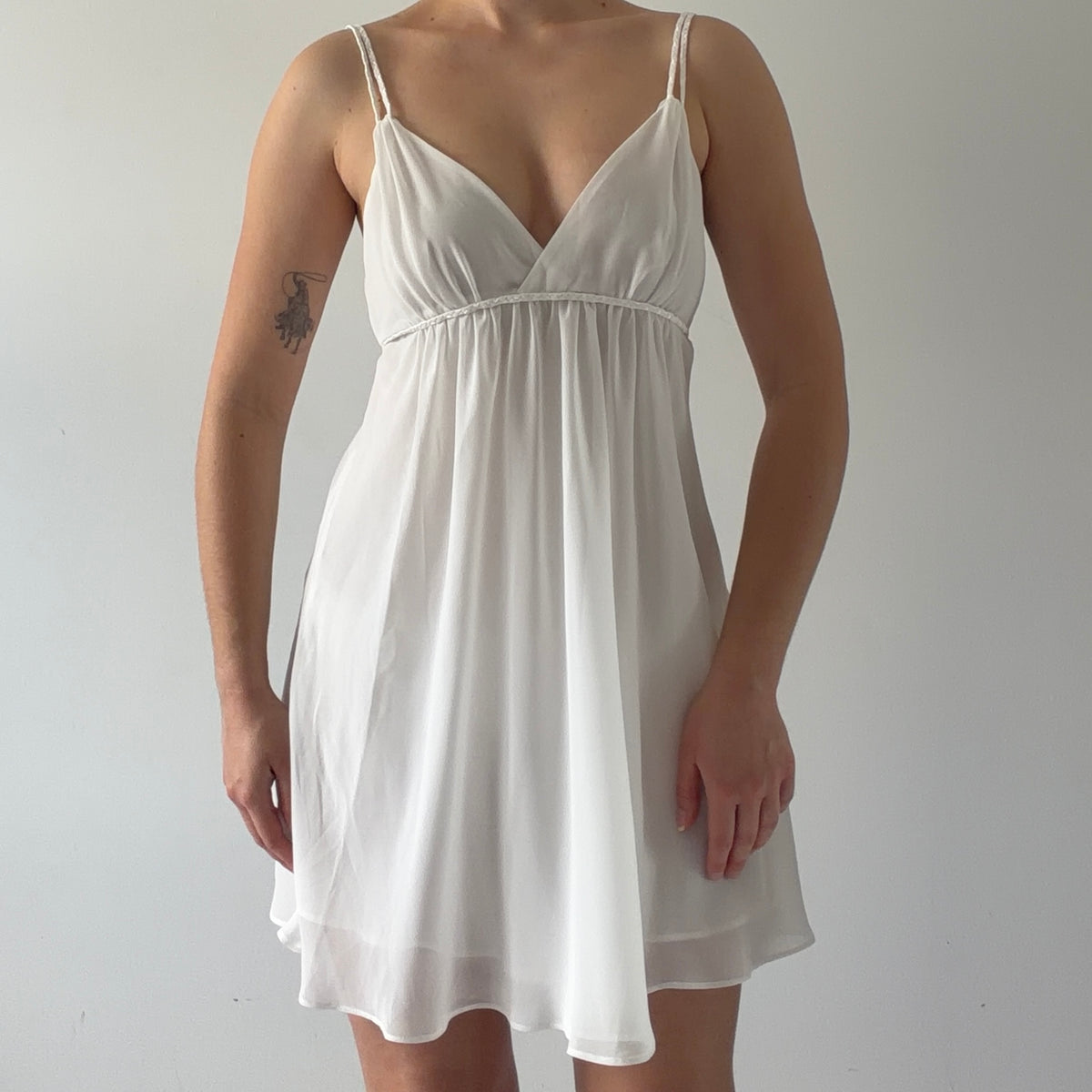 Oscar De La Renta Babydoll Dress | S