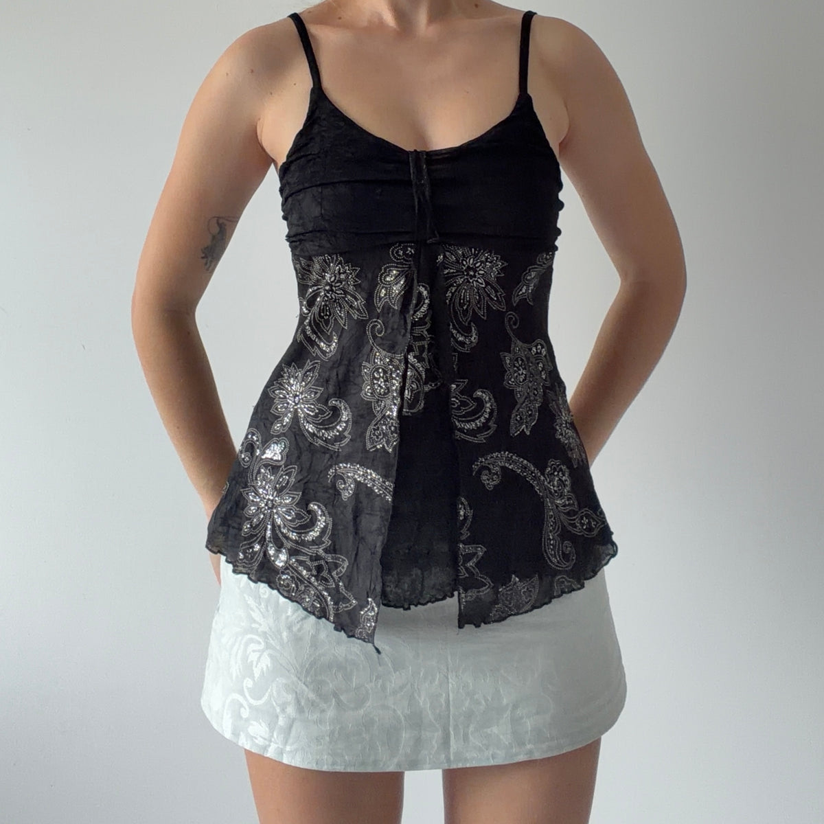 Here + There Paisley Cami | XS