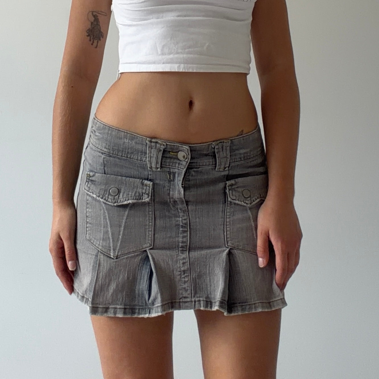 MNG Micro Mini Skirt | XS