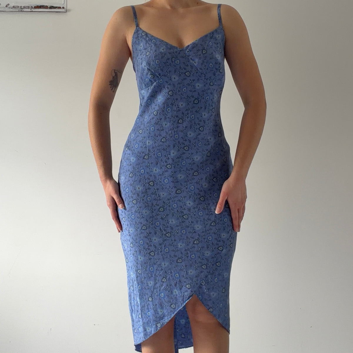 Express Silk Midi Dress | 10-12
