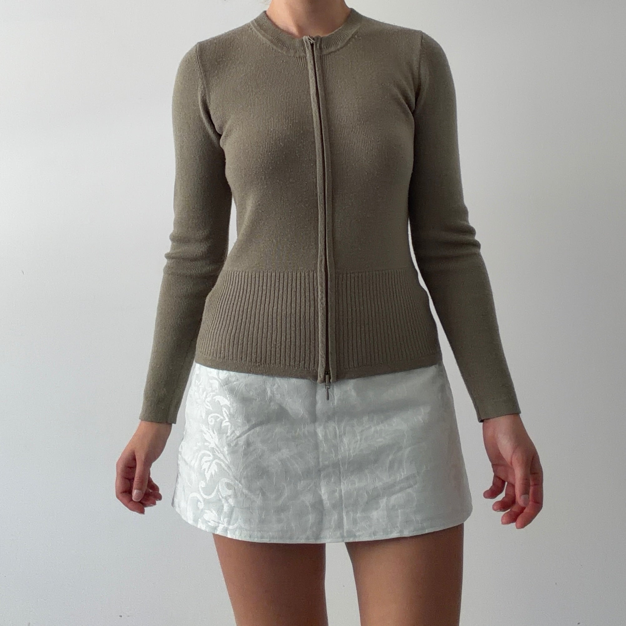Colorado Double Zip Knit | XS