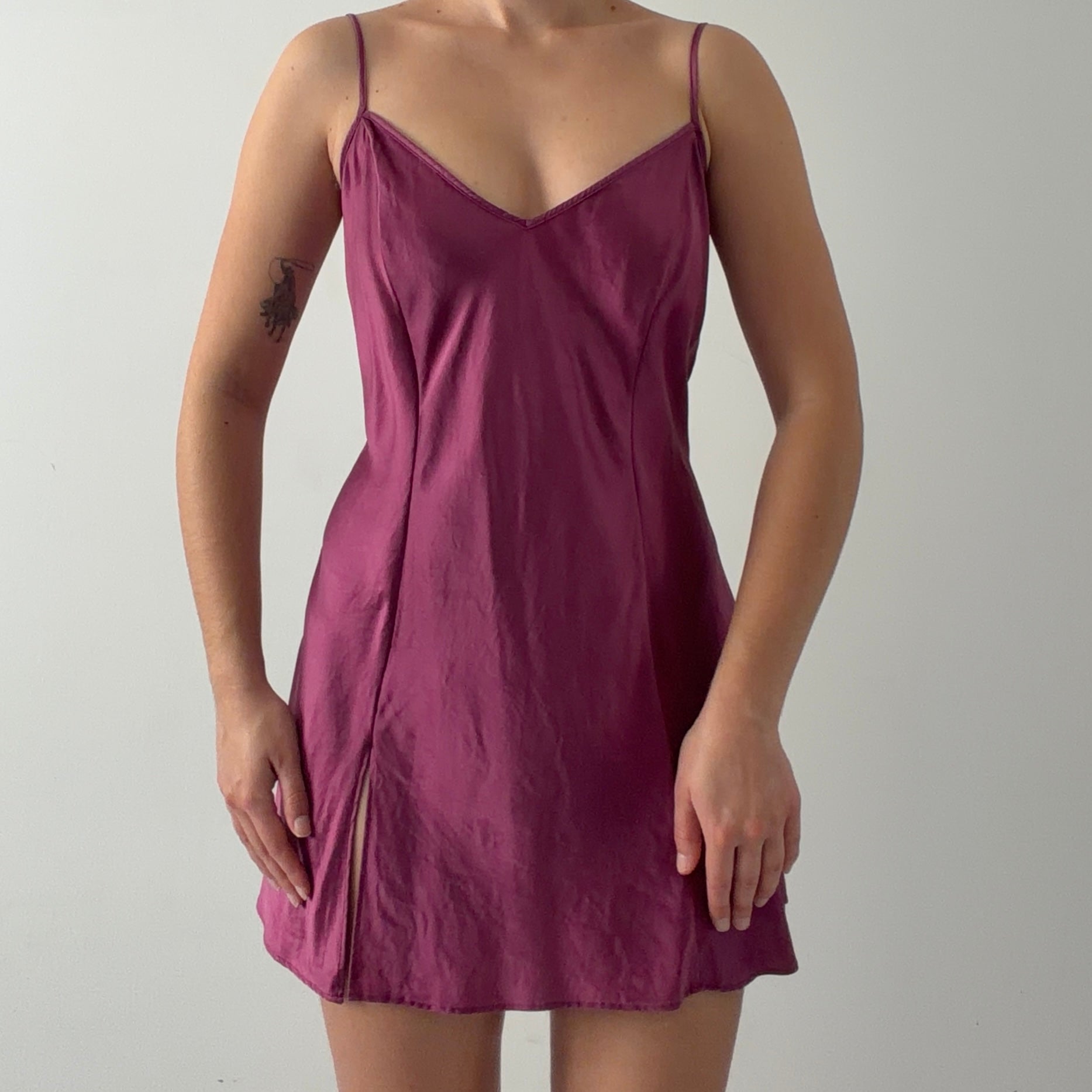Victoria's Secret 2000 Silk Mini Dress | M