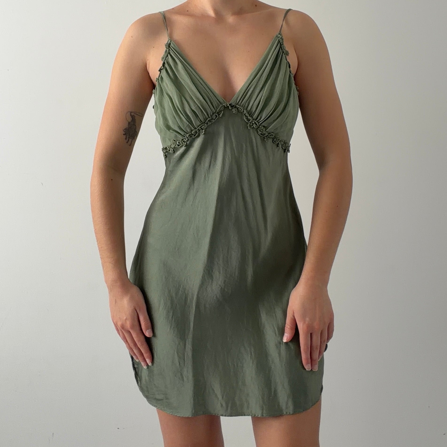 Victoria's Secret Gold Label Silk Slip | M