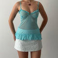 Rampage Mesh Babydoll Cami | S