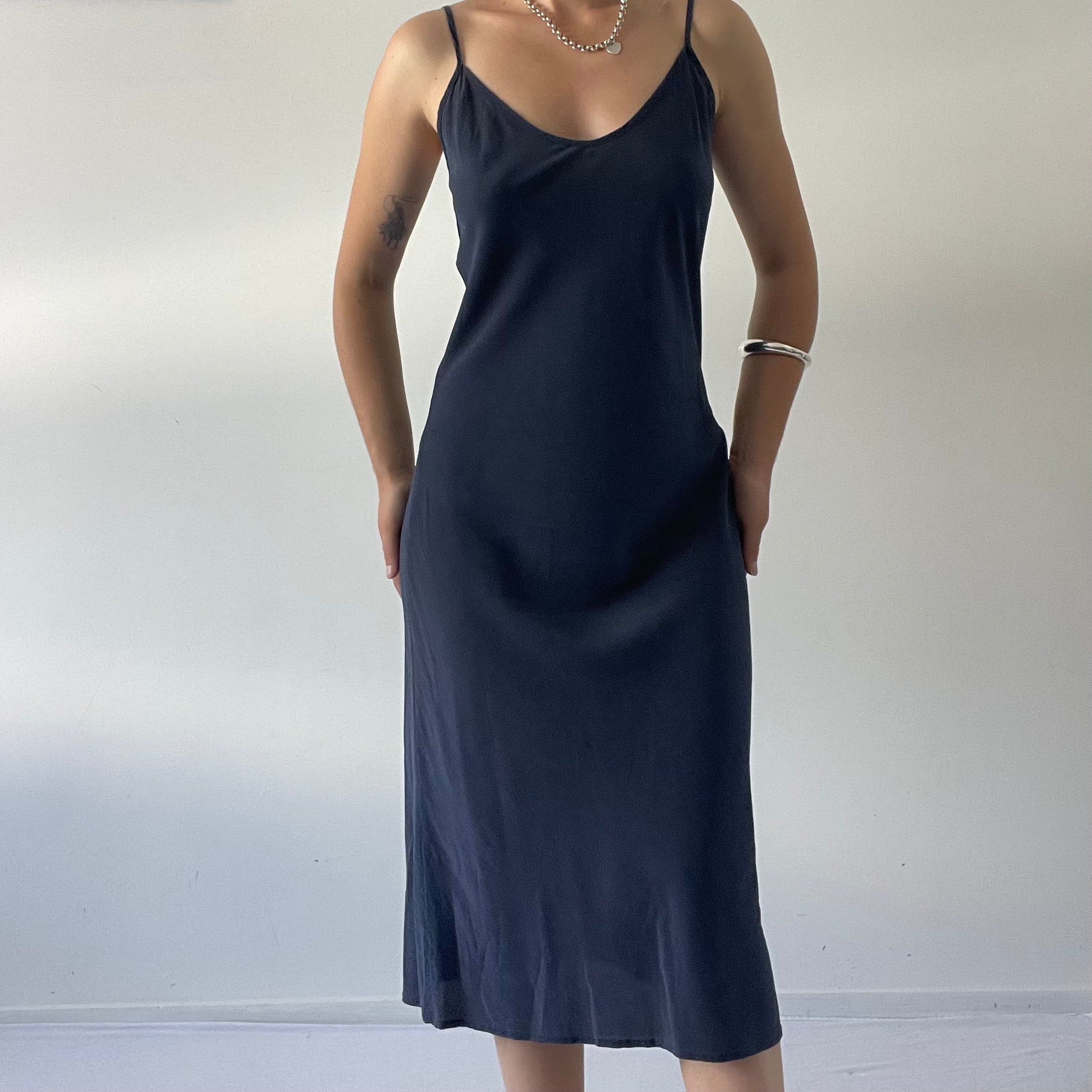 Kenzie 100% Silk Slip Dress | 12-14