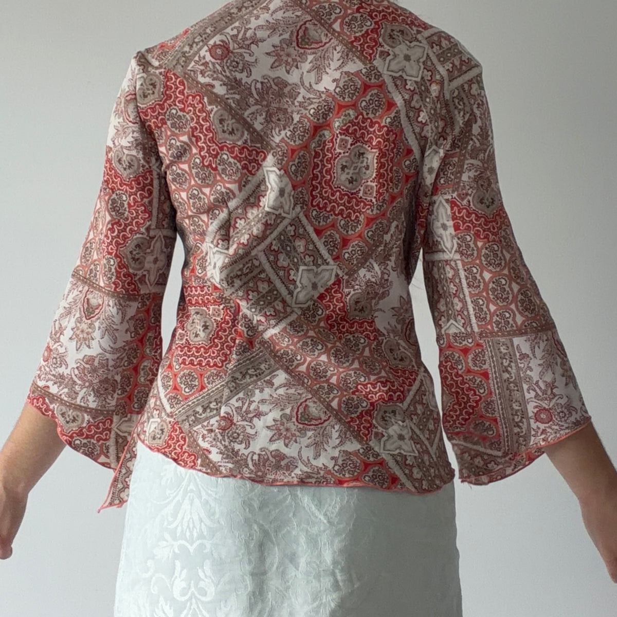 Giorgio Fiorlini Bell Sleeve Top | M