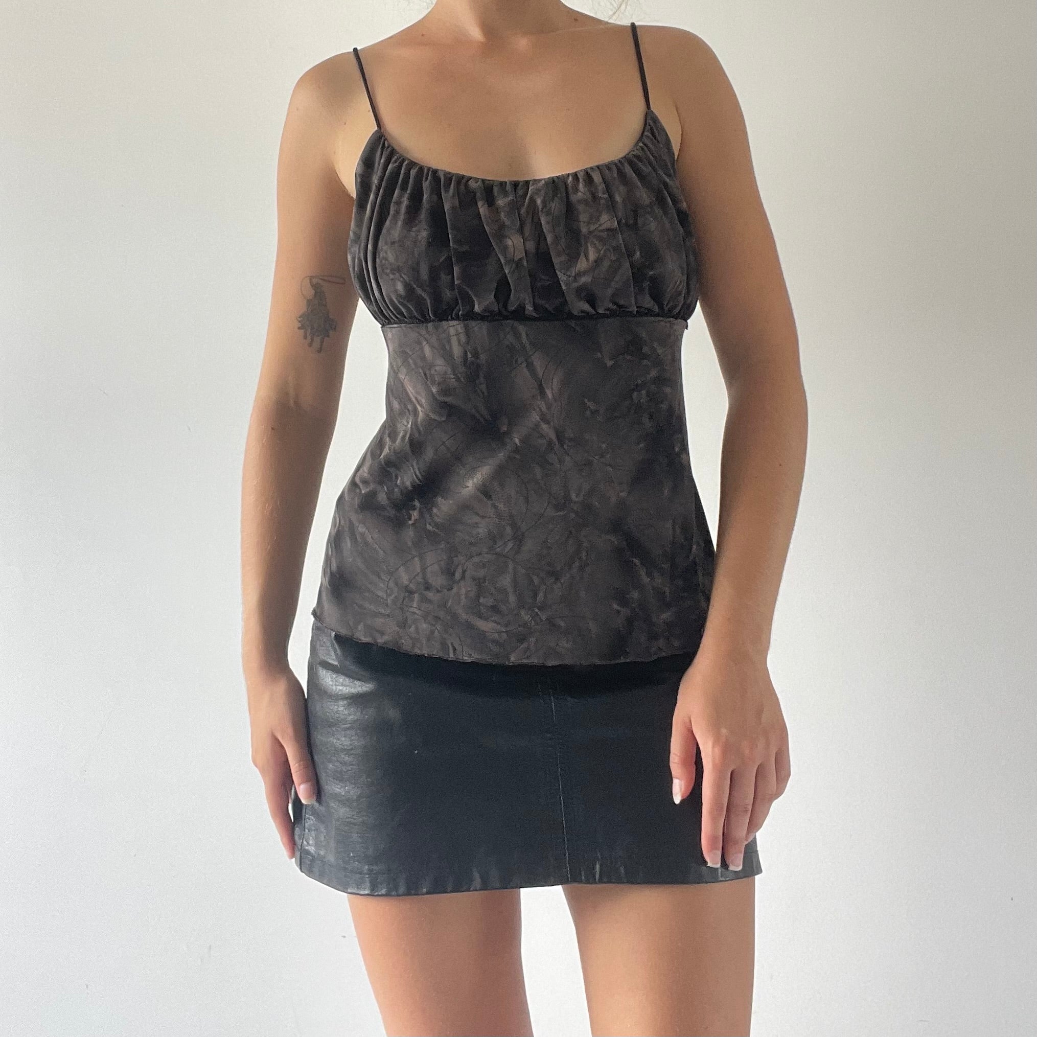 Babydoll Ruched Cami | 12-14