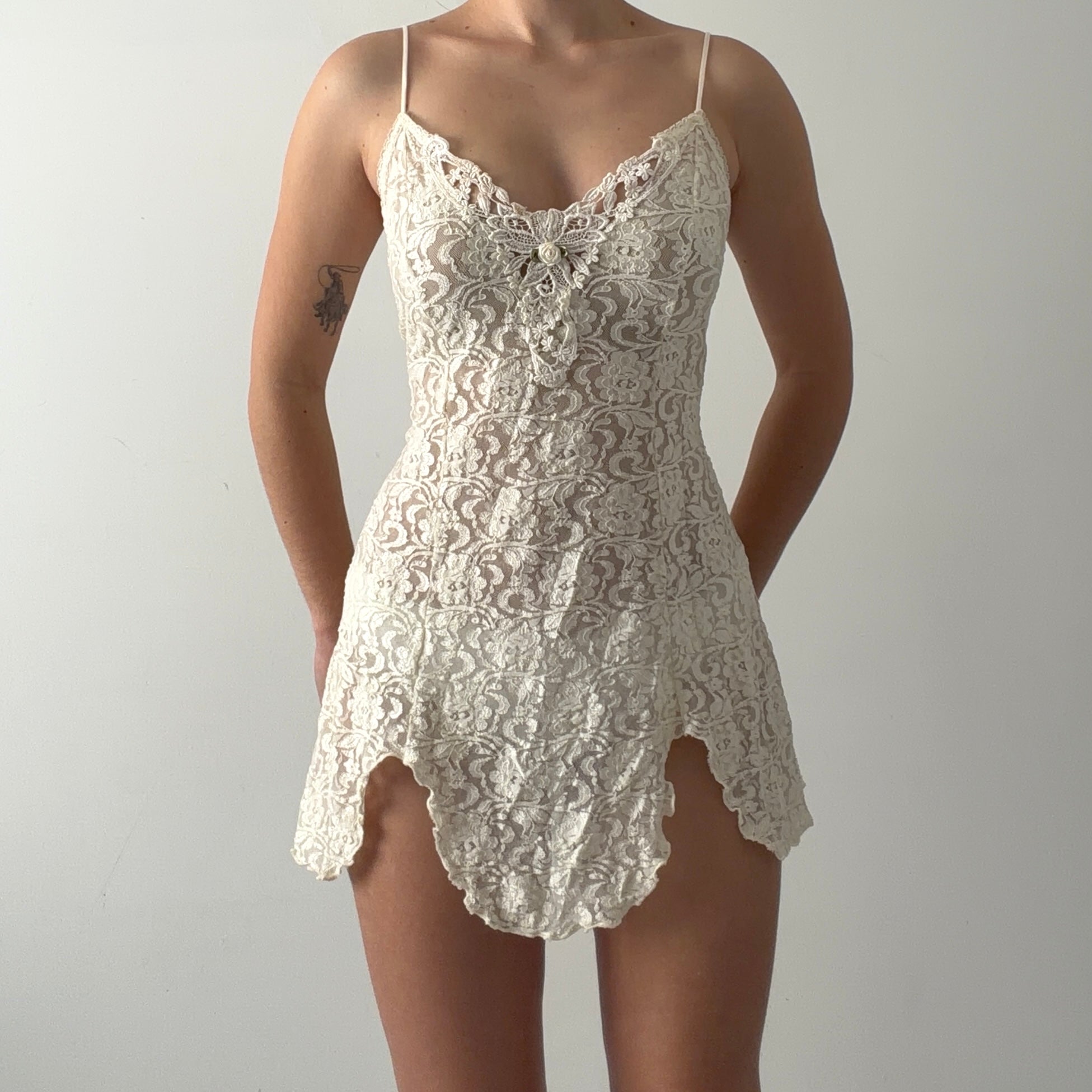 Inner Most Lace Slip Dress | 8-10