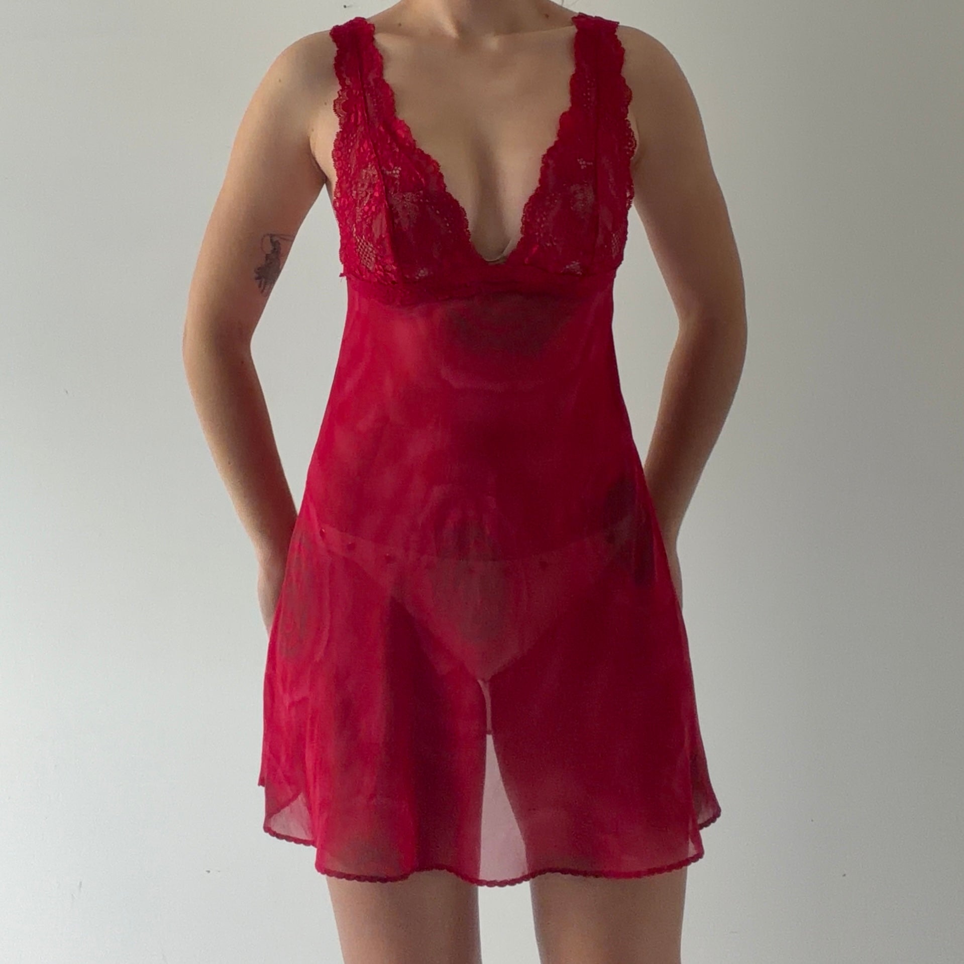 La Senza Rose Slip Dress | 8-10
