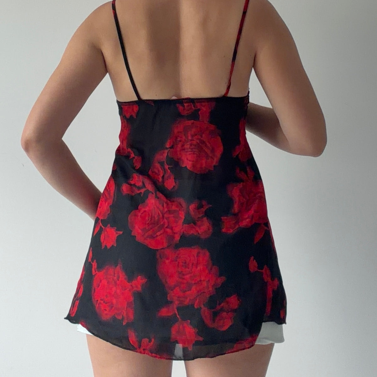 Holiday Editions Rose Babydoll Top | S