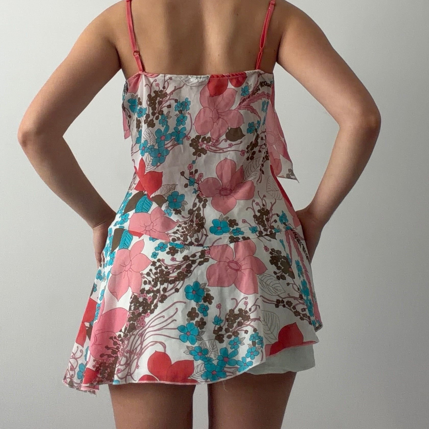 Floral Asymmetric Cami Top | L