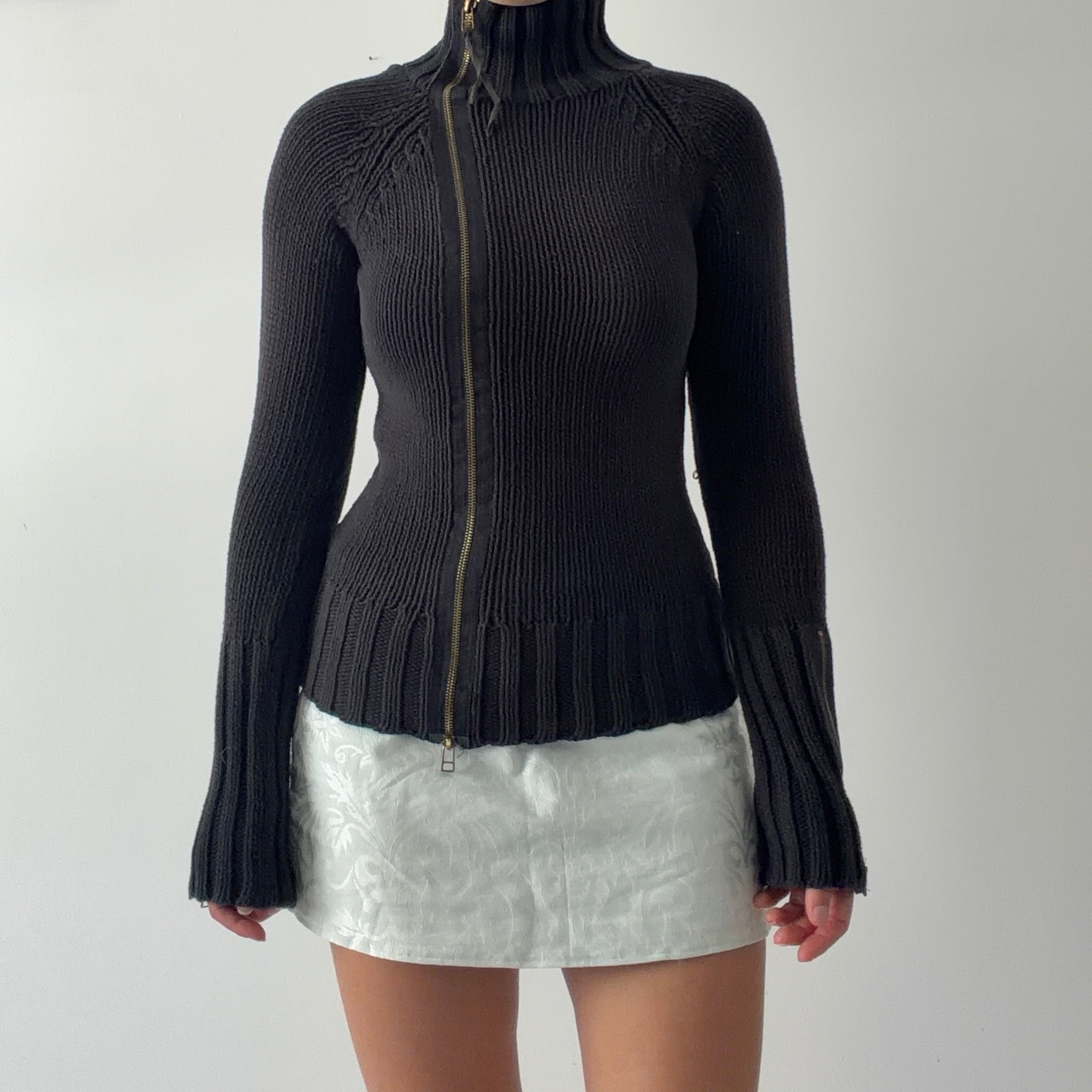 90s Max Asymmetric Double Zip | S